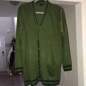 Women’s letterman style sweater
